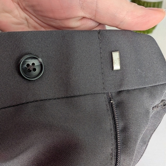 Croft And Barrow Charcoal Dress Pants for Men 34x 32 (EUC) - Picture 3 of 12